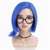  DPT0811 Tóc Giả Cosplay Nhân Vật Sadness (Buồn Bã) - Xanh Dương 