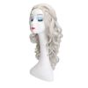  DPT0024 Tóc Giả Hoá Trang Alice Cuộc Phiêu Lưu Trong Gương Trắng Xoăn 