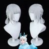  DPT0025 Tóc Giả Hoá Trang Kamisato Ayaka game Genshin Impact -Trắng 