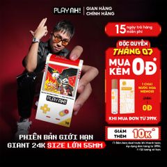 Bao cao su size to PlayAh! Siêu Mỏng 55mm Giant Invisible - Hộp 10 Cái