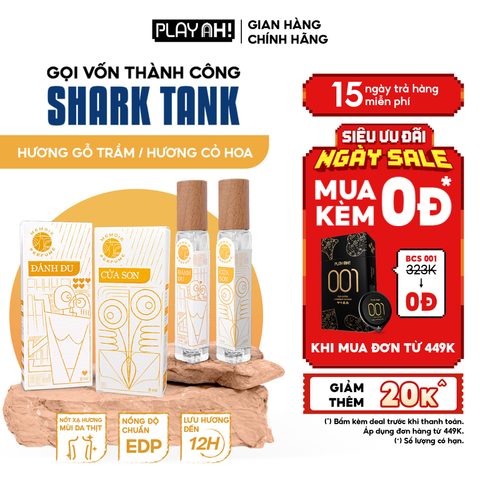 Nước Hoa PlayAh! Memoir Eau De Parfum - Hương Đánh Đu/Cửa Son 9ml