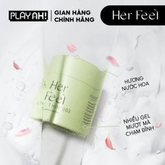 Bao cao su PlayAh Her Feel Ultra Thin 0.03 Hộp 10 Size 52mm Siêu Mỏng Nhiều Gel Cao Cấp