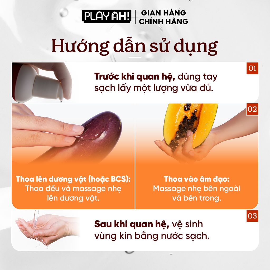 Gel bôi trơn Her Feel ấm nóng tăng khoái cảm nữ giới Stimulating Gel 70ml