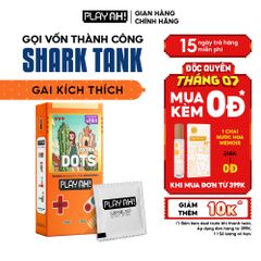 Bao Cao Su PlayAh Extra Dots Thêm Gai Hộp 10 size 52mm nhiều gai