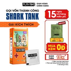 Bao Cao Su PlayAh Extra Dots Thêm Gai Hộp 10 size 52mm nhiều gai