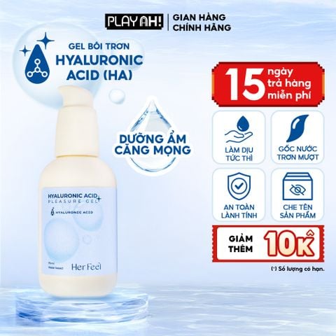 Gel Bôi Trơn Gốc Nước Her Feel HA Pleasure Gel Dưỡng Ẩm Cao Cấp 70ml