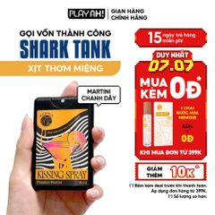 Xịt Thơm Miệng PlayAh! Kissing Spray - Hương Ectasy Mint Sảng Khoái / Passion Martini Quyến Rũ 18ml