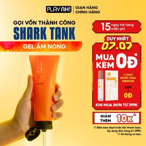 Gel Bôi Trơn Gốc Nước PlayAh! Her Feel Warm Lub Dạng Ấm Nóng 100ml
