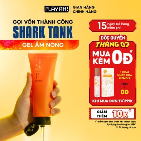 Gel Bôi Trơn Gốc Nước PlayAh! Her Feel Warm Lub Dạng Ấm Nóng 100ml