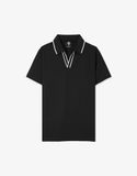  Áo thun polo cổ bo form Slimfit 14ATP108BLK 