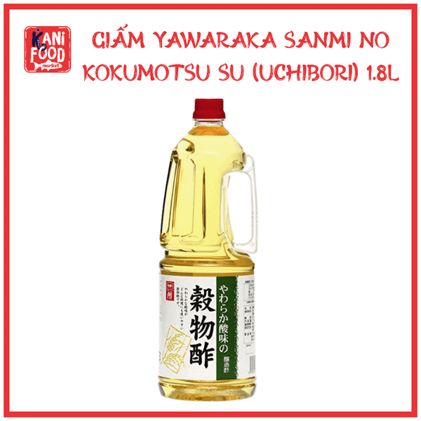 GIẤM YAWARAKA SANMI NO KOKUMOTSU SU (UCHIBORI) 1.8L