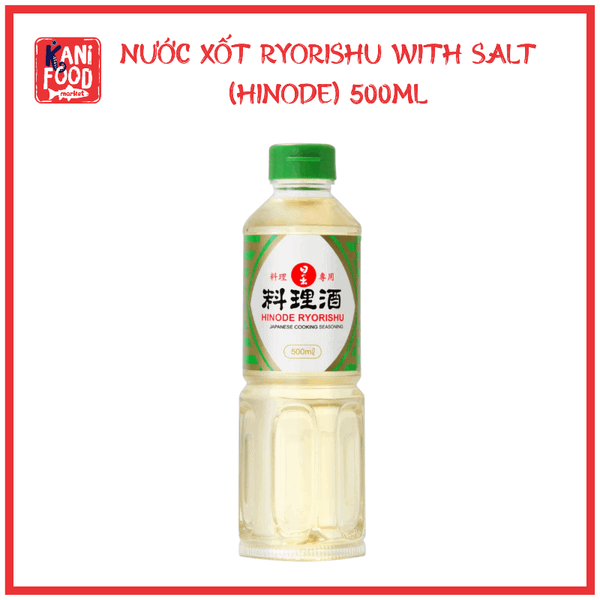 NƯỚC XỐT RYORISHU WITH SALT (HINODE) 500ML