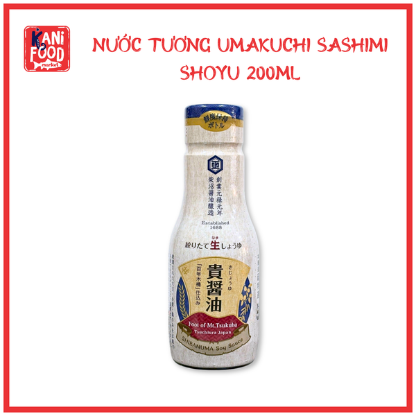 NƯỚC TƯƠNG KI ZYOYU SHIBANUMA 200ML
