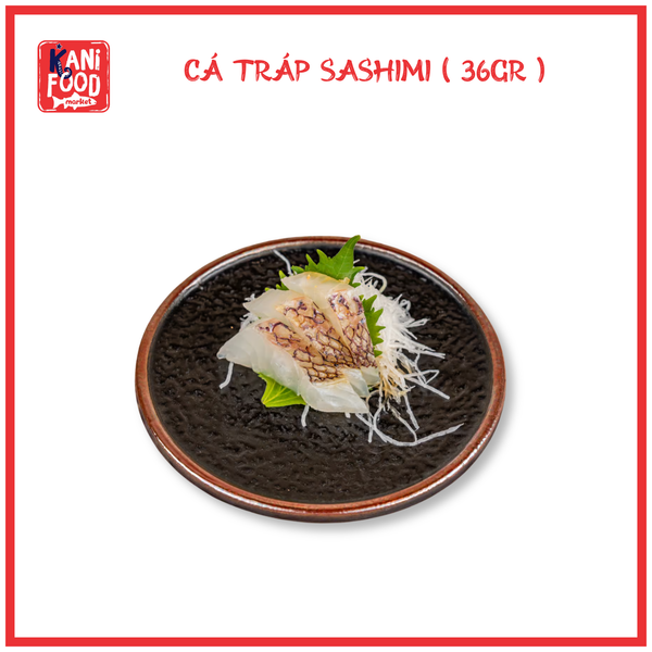 CÁ TRÁP SASHIMI