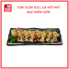CƠM CUỘN ROLL CÁ HỒI PHÔ MAI CHIÊN GIÒN