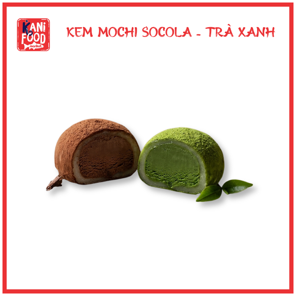KEM MOCHI SOCOLA - TRÀ XANH