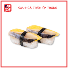 SUSHI CÁ TRÍCH ÉP TRỨNG