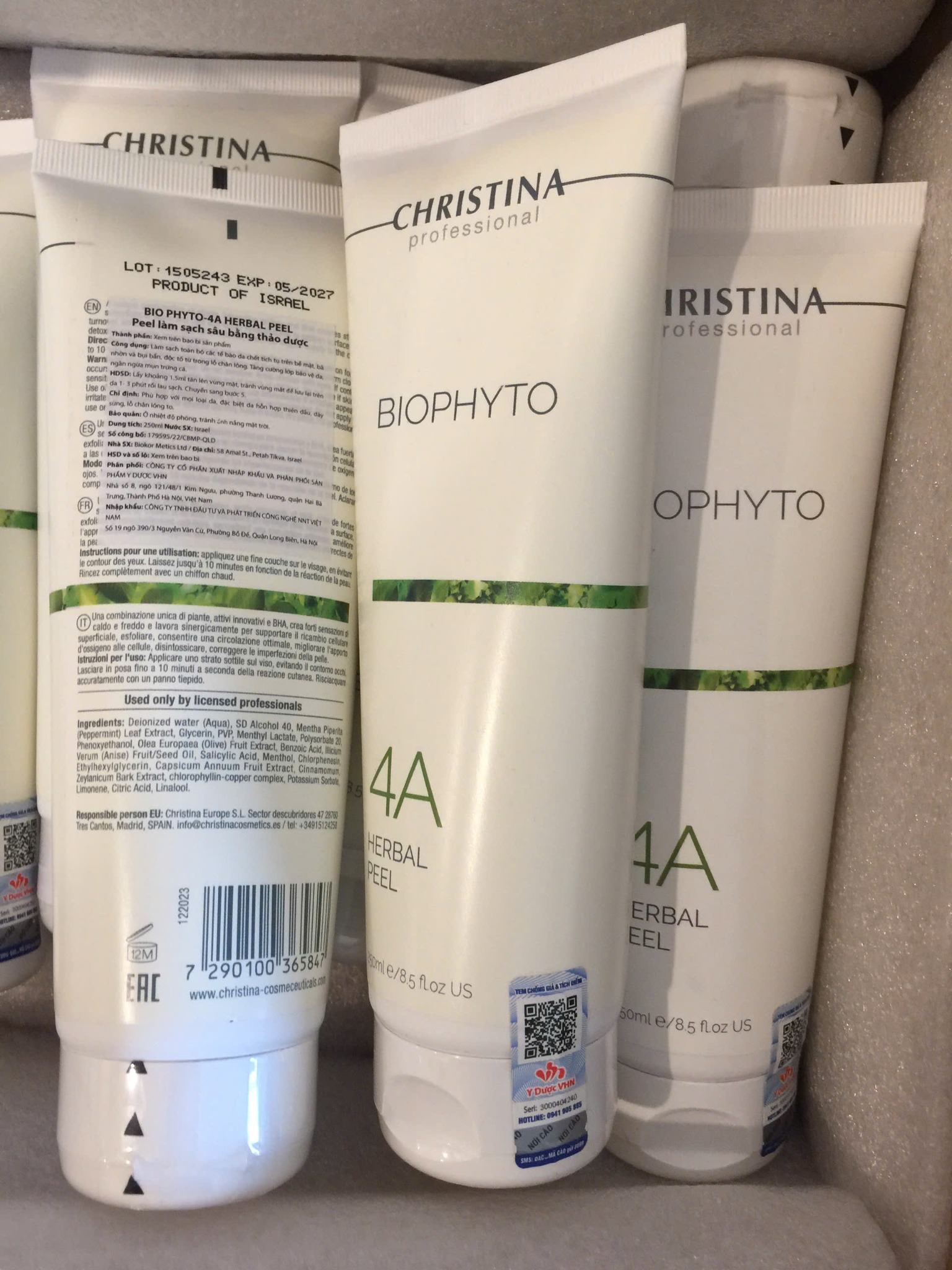Peel Làm Sạch Sâu Bằng Thảo Dược Christina Biophyto 4A Herbal Peel
