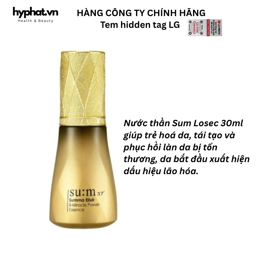 Tinh chất Sum37 Summa Elixir 8-Miracle Power Essence – hyphat.vn