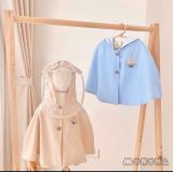  MONONA - Áo Choàng Linen Thêu Kèm Mũ Chắn Giọt Bắn/ Chắn Bụi MNN137 
