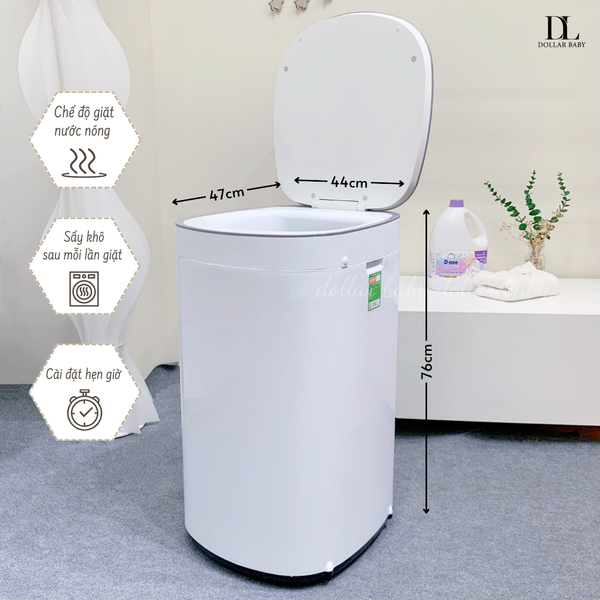  MOAZ BÉBÉ - Máy giặt sấy - MB068 Plus 