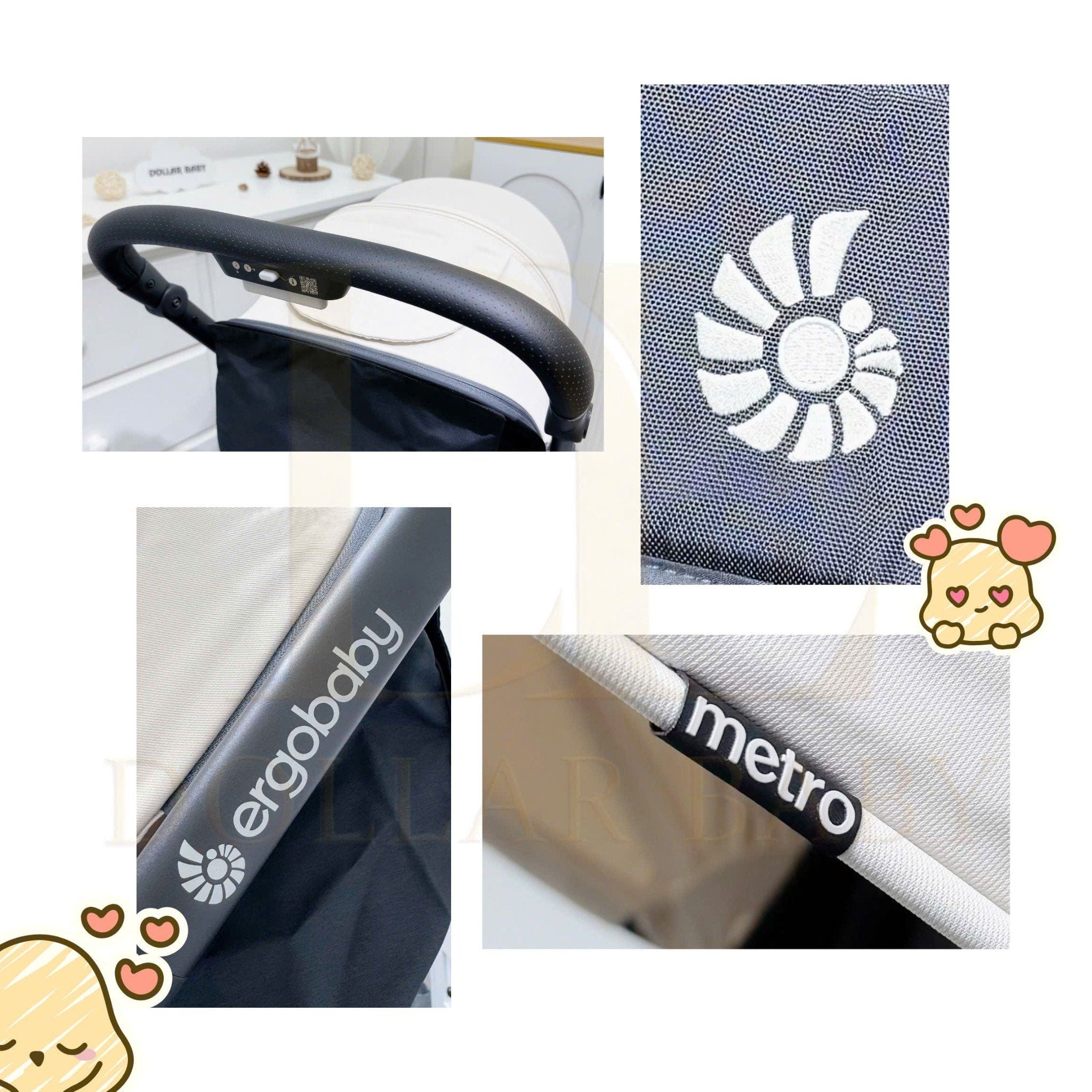  Xe đẩy gấp gọn Ergobaby Metro 3 