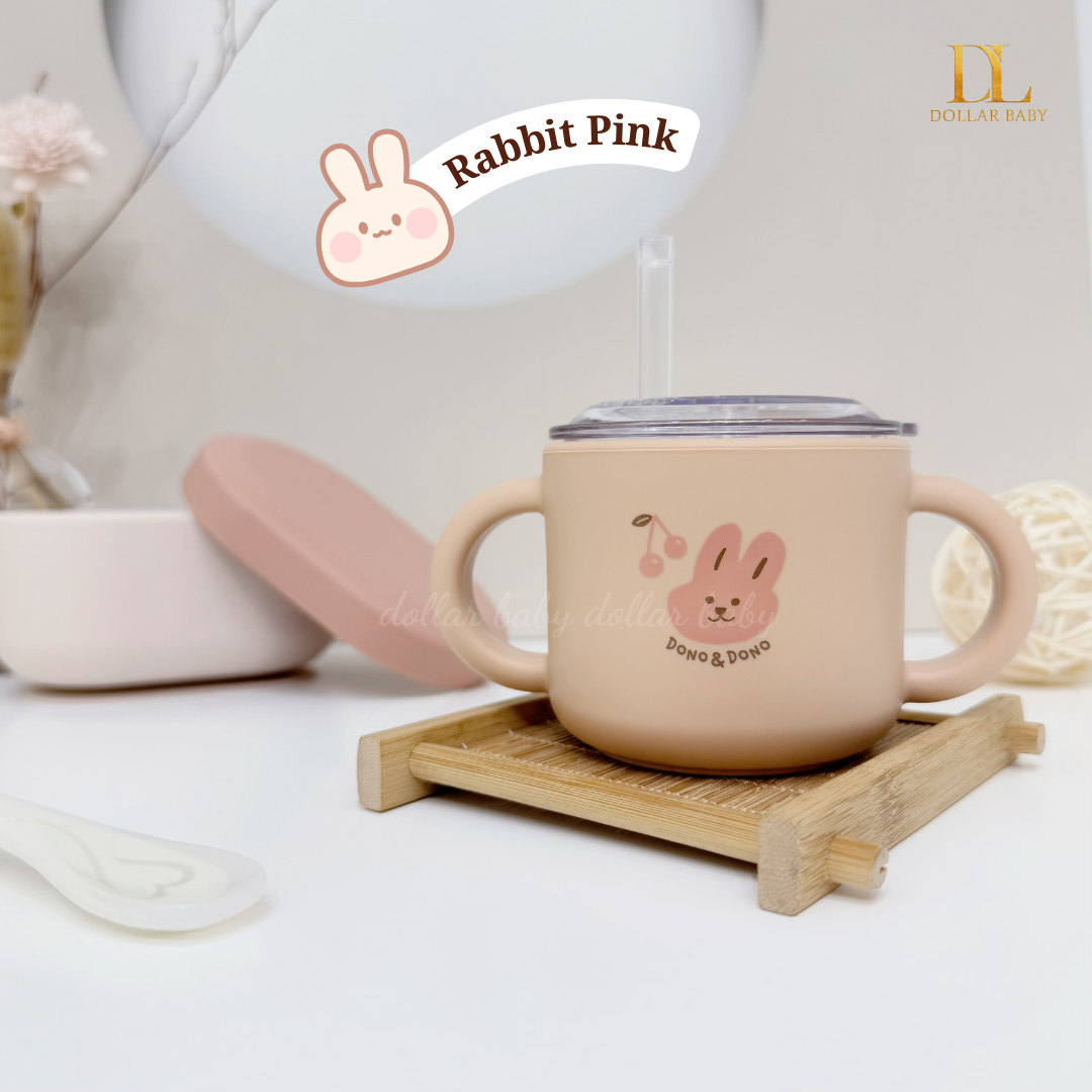  Cốc Tập Uống Silicone Bạch Kim Cao Cấp Dono&Dono 