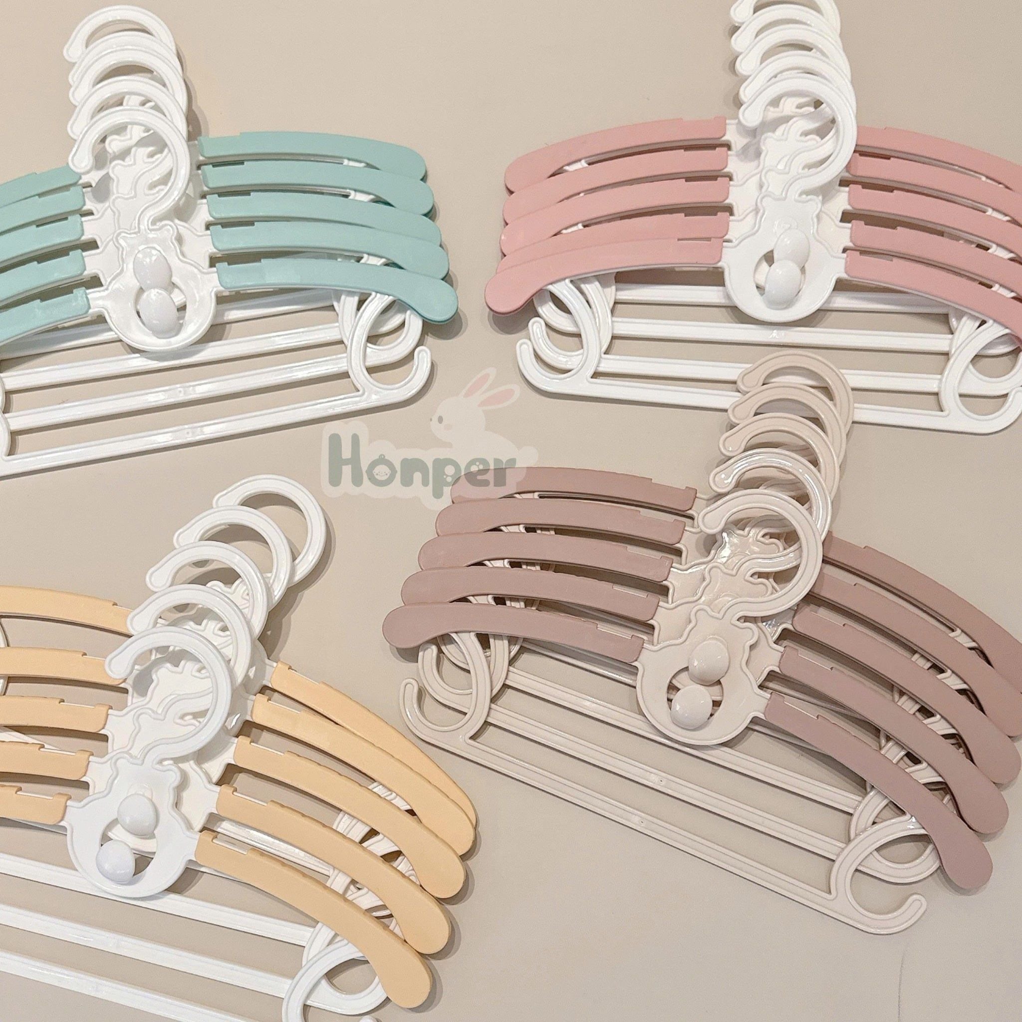  HONPER - Set 5 Móc Quần Áo HP2136 