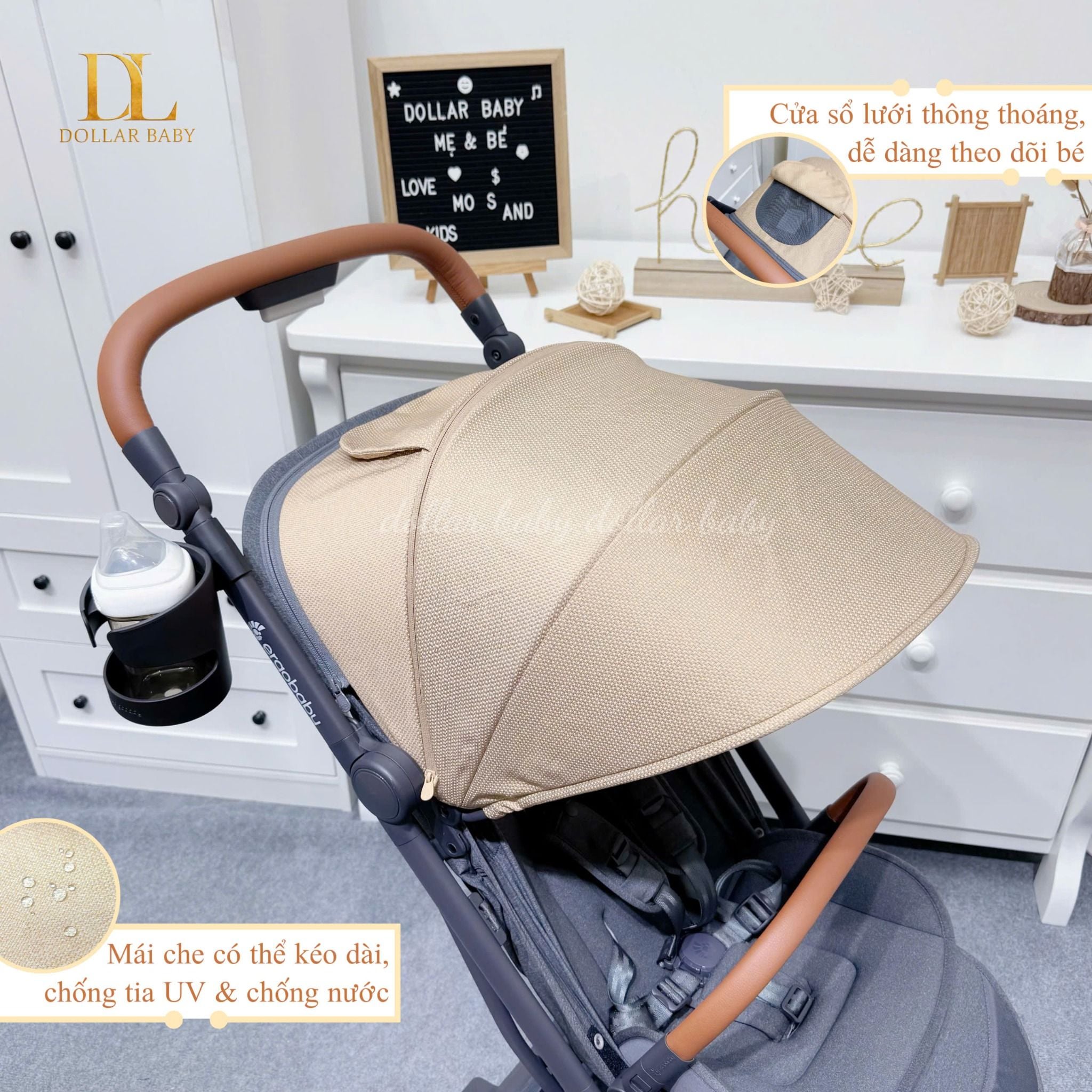  Xe đẩy gấp gọn Ergobaby Metro 3 Deluxe 