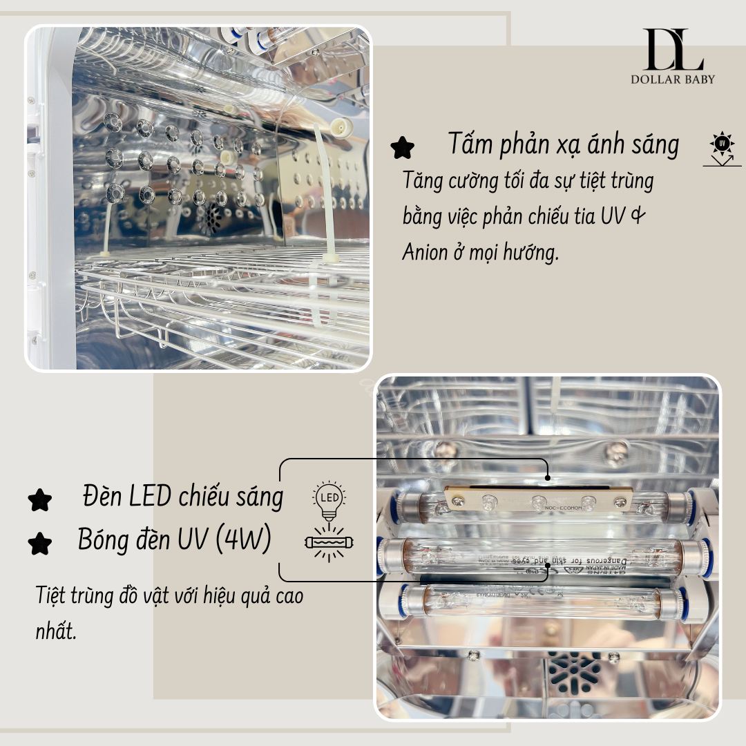  ECOMOM - Máy tiệt trùng UV 202 Pro Advanced 