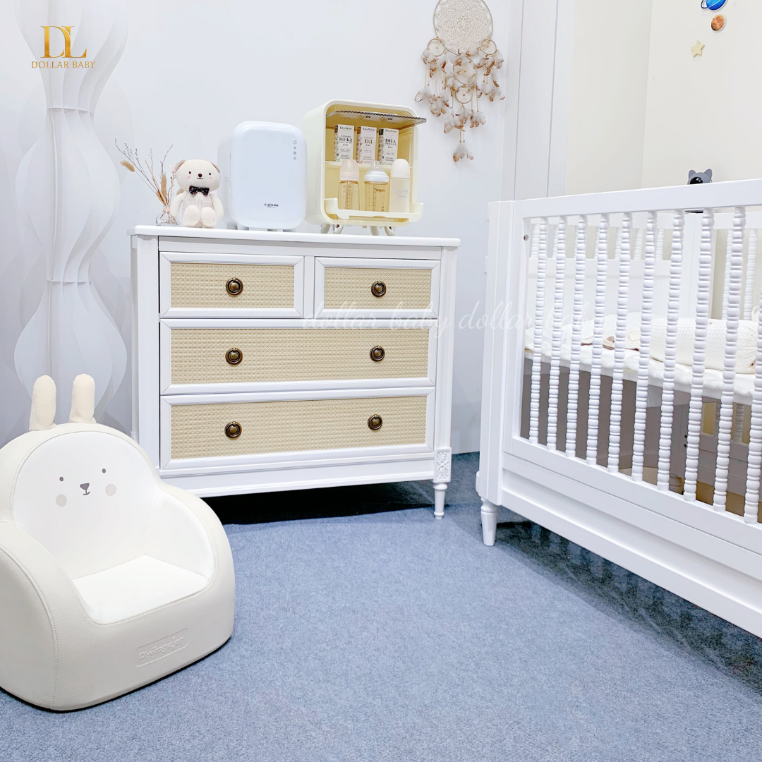  Tủ Gỗ Đựng Quần Áo Cho Bé Delta Madeline 