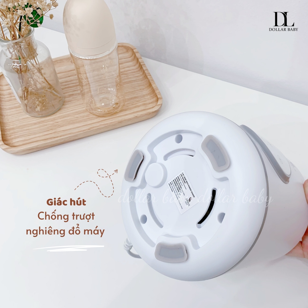  MOAZ BÉBÉ - Máy Lắc Bình Sữa Và Giữ Ấm Sữa Thông Minh - MB079 