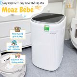  MOAZ BÉBÉ - Máy Giặt Kèm Sấy Khô Thế Hệ Mới - MB119 