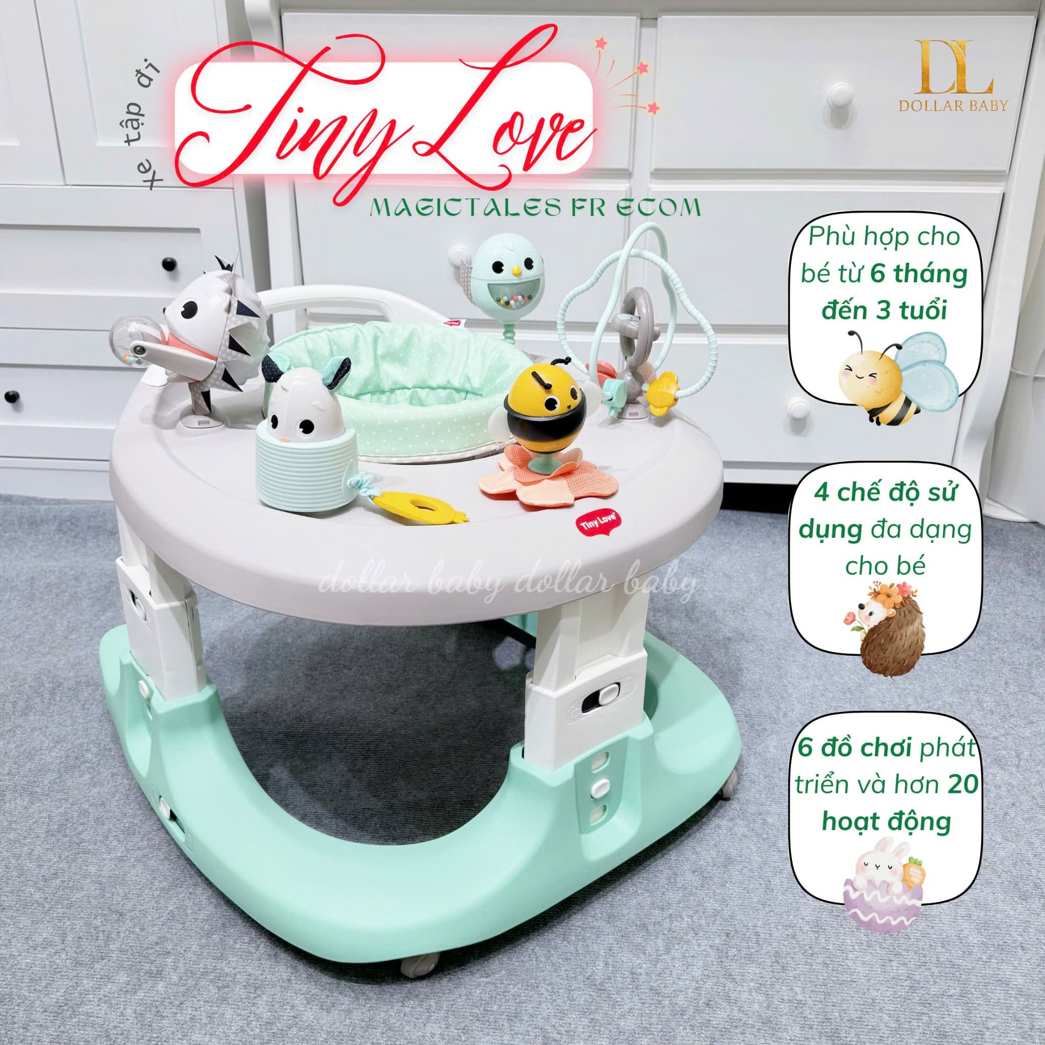  Xe tập đi Tiny Love Magictales FR Ecom 