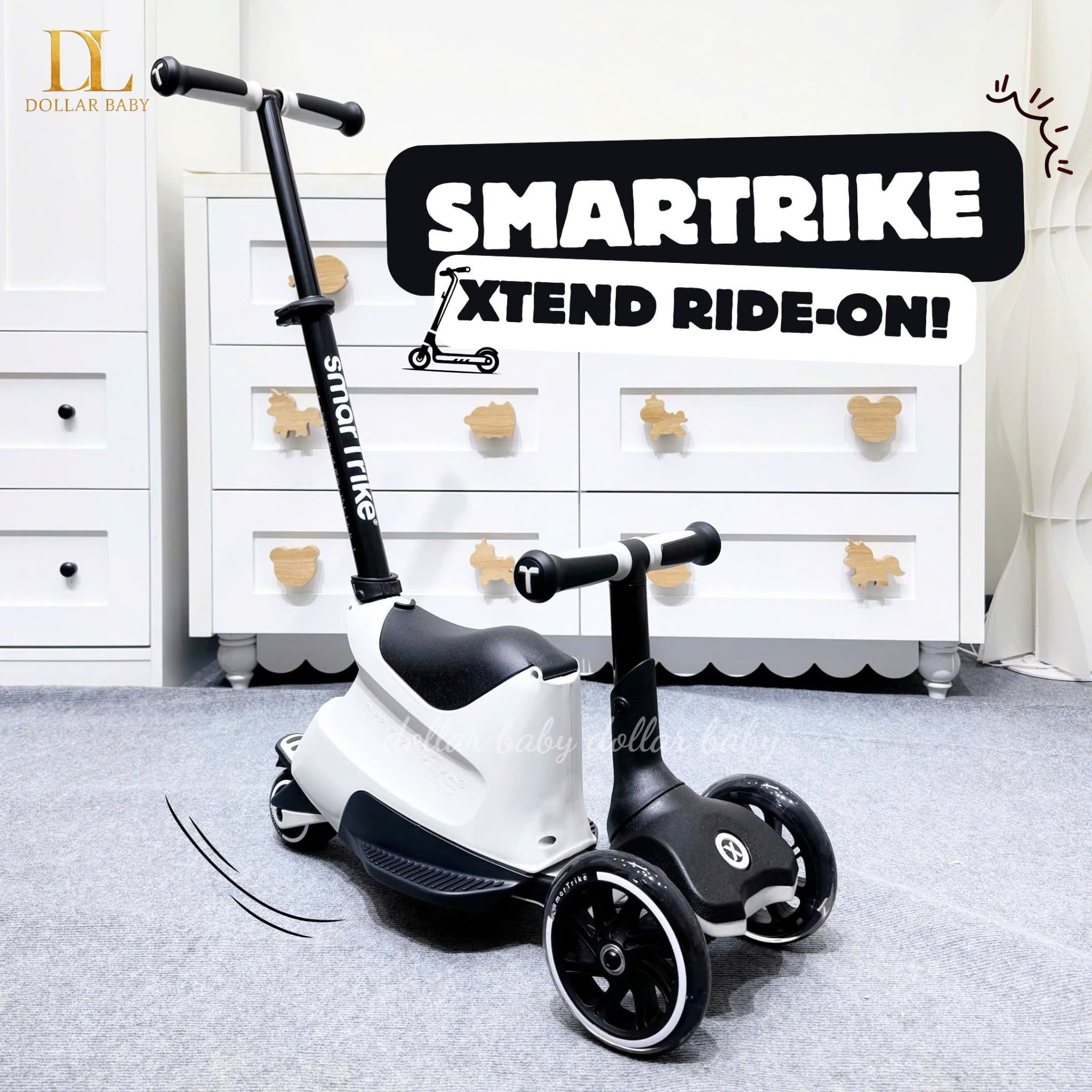  SMARTRIKE - XE TRƯỢT TRẺ EM XTEND RIDE-ON 