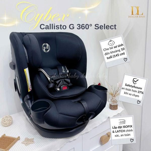  CYBEX Gold - Ghế Ngồi Ô Tô Callisto G 360° Select 