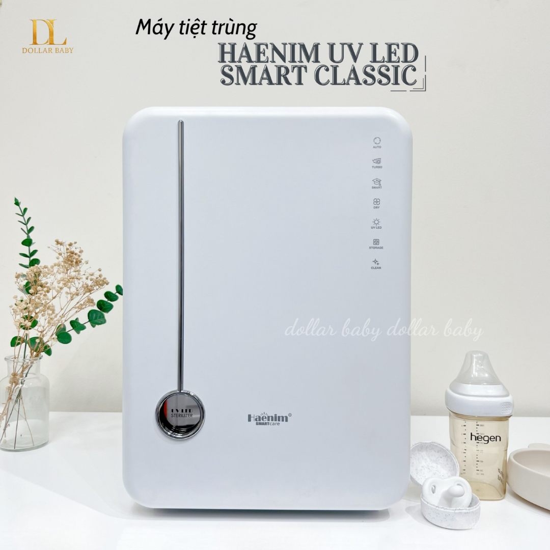  Máy tiệt trùng sấy khô bình sữa UV LED Haenim 4G 
