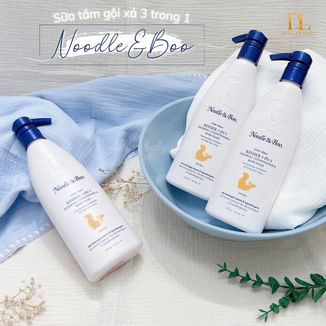  Sữa Tắm Gội Xả 3IN1 KINDER Cho Bé Từ 1 Tuổi 