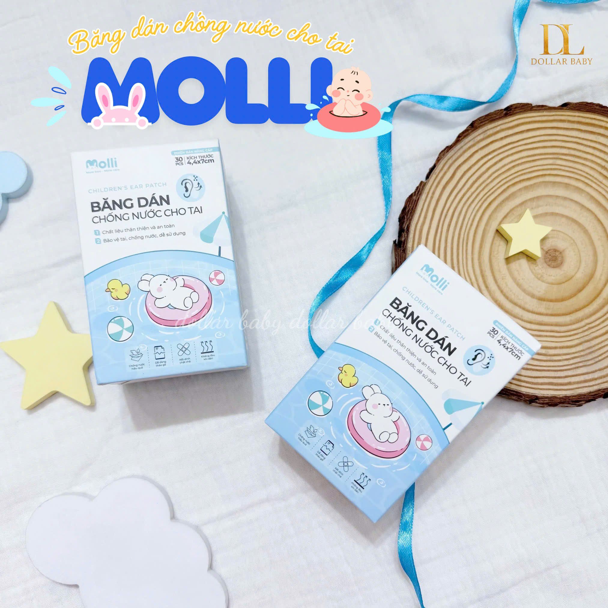  Băng Dán Chống Nước Cho Tai Molli - MOL3022 