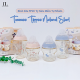  TOMMEE TIPPEE - Set 2 Bình Sữa PPSU Natural Start Hoạ Tiết 