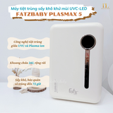  FATZ BABY - Máy Tiệt Trùng Sấy Khô Khử Mùi UVC-LED Công Nghệ Nano Plasma Ion PLASMAX 5 