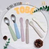  Bộ 3 Thìa Ăn Dặm Silicone Tobe MS 3211 