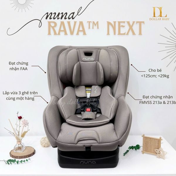  Ghế Ngồi Ô Tô Nuna Rava Next 