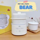  BEAR - Nồi Nấu Chậm 1L Kèm Xửng Hấp - SC-4H10E 