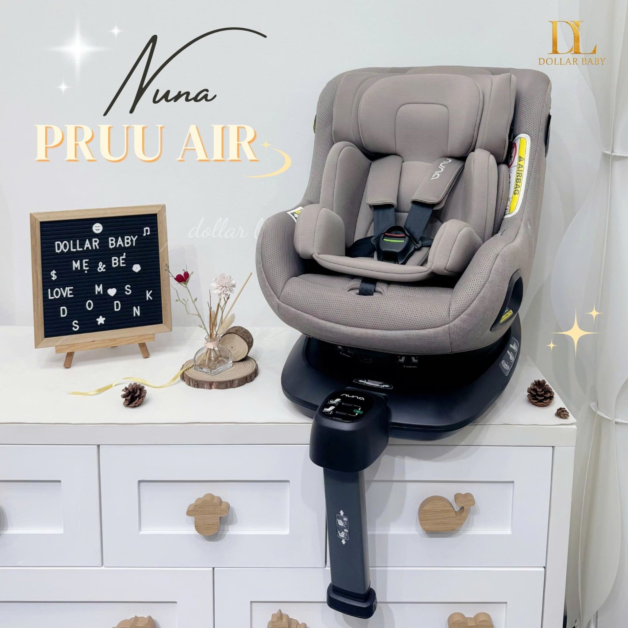  NUNA - Ghế Ngồi Ô Tô Pruu Aire 