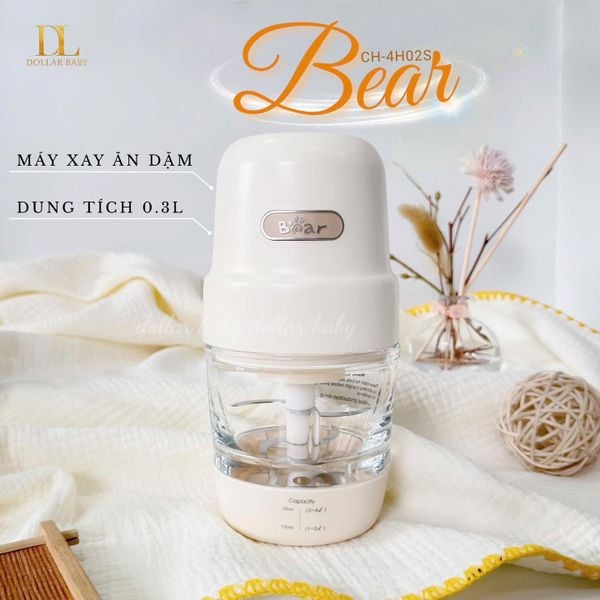  Máy Xay Ăn Dặm Bear 0.3L CH-4H02S 