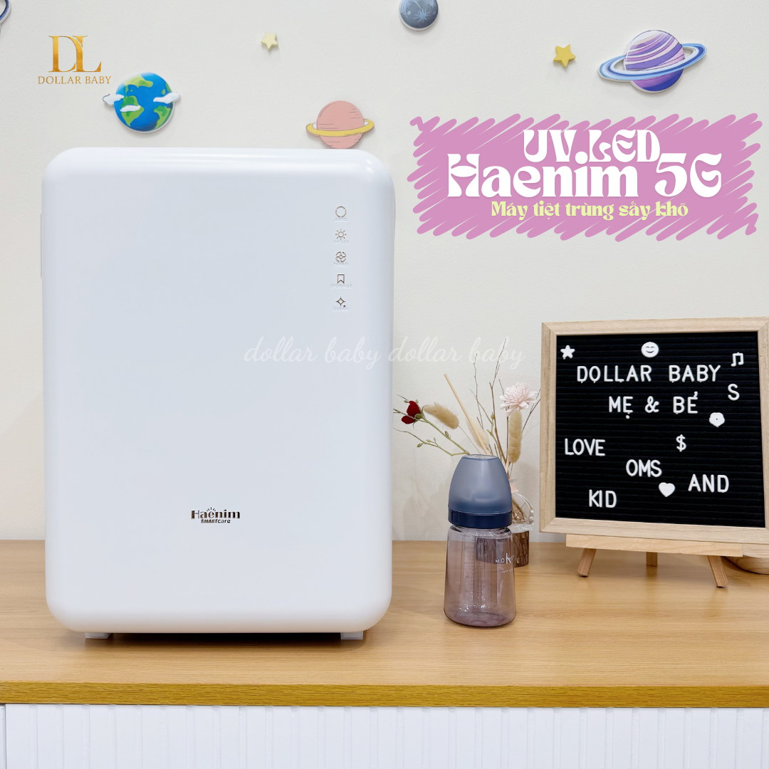  Máy Tiệt Trùng Sấy Khô Haenim UV Led 5G Smart Flex 