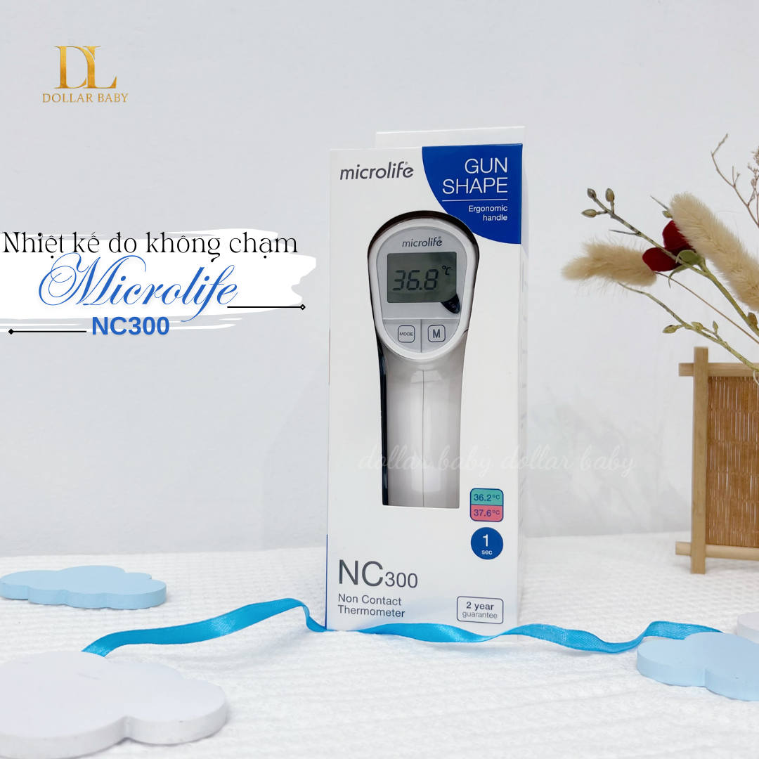  Nhiệt Kế Microlife Hồng Ngoại Đo Trán - NC300 
