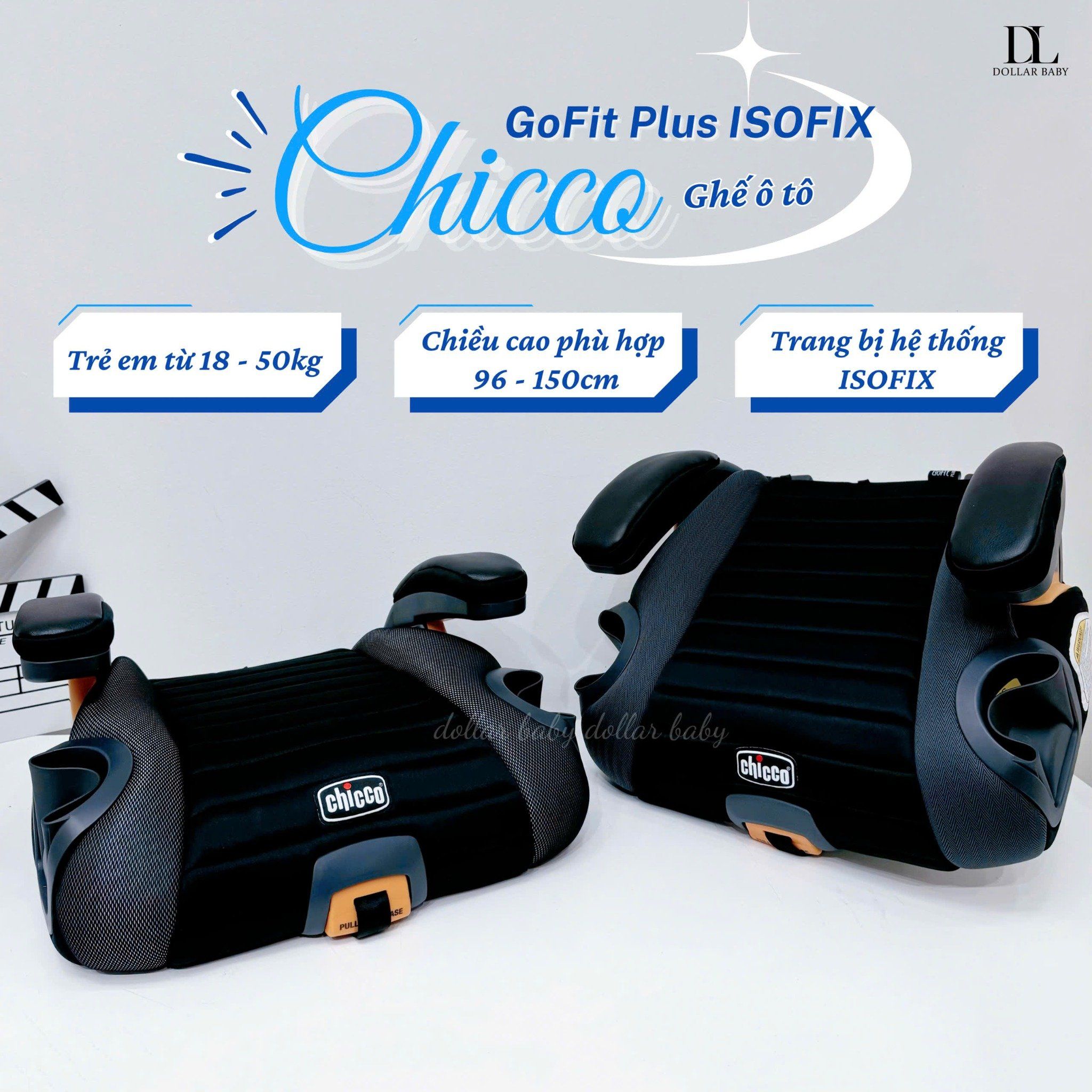  Ghế ô tô Chicco GoFit Plus ISOFIX 
