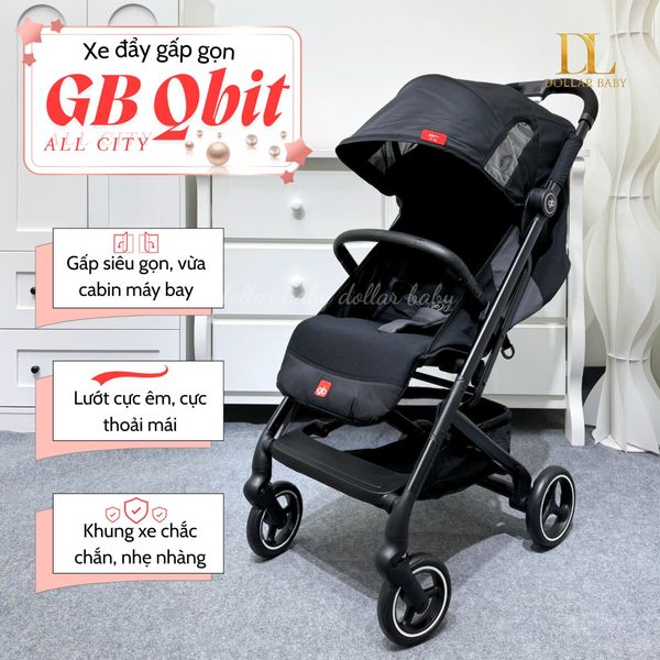  Xe đẩy gấp gọn GB Qbit + All City 